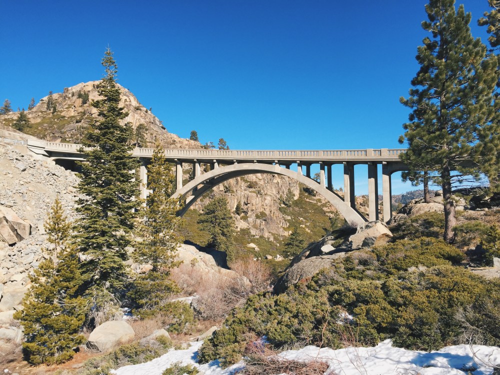 Rainbow Bridge, Truckee Old Highway 40