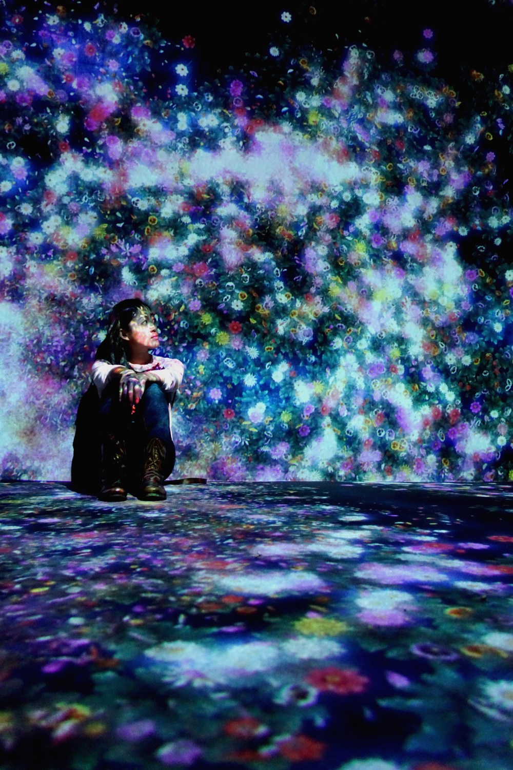 Bay Area Buzz Pace Gallery Teamlab interactive exhibit