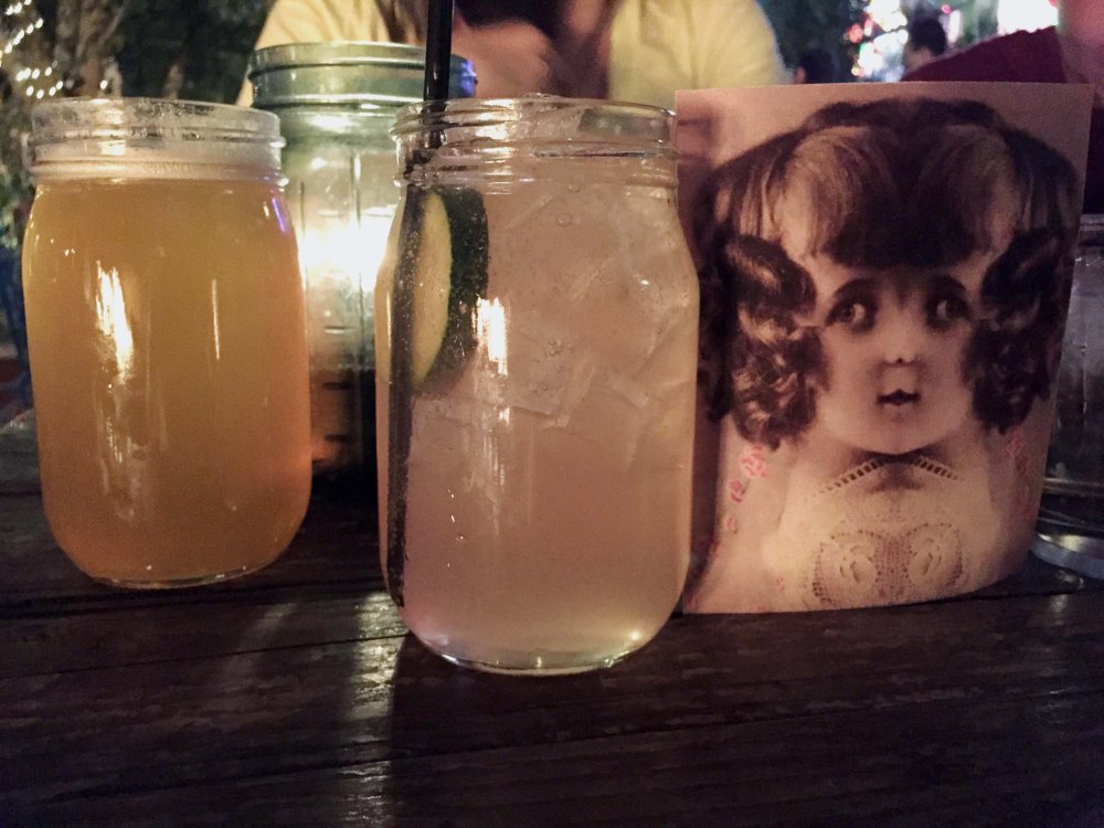 Drinks at park on fremont, las vegas