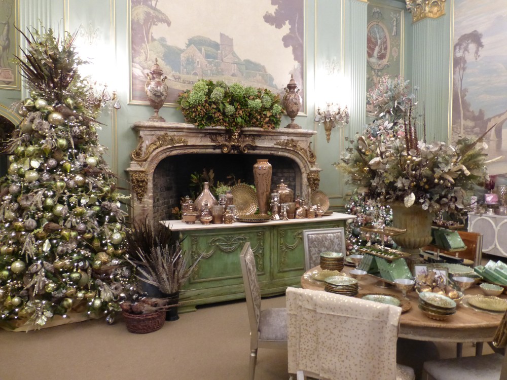 Filoli House during the holidays