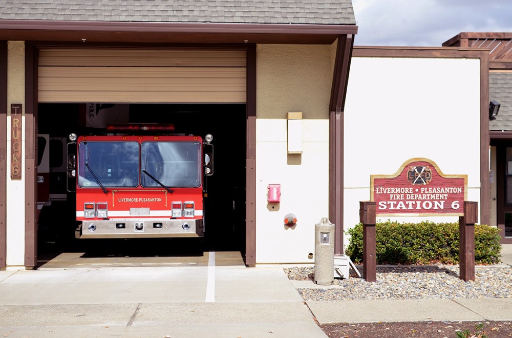 Centennial Light Bulb Livermore Pleasanton Fire Department Station 6
