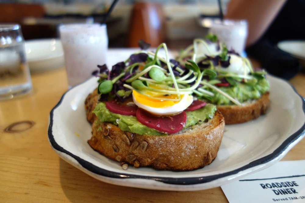 ace hotel avocado toast