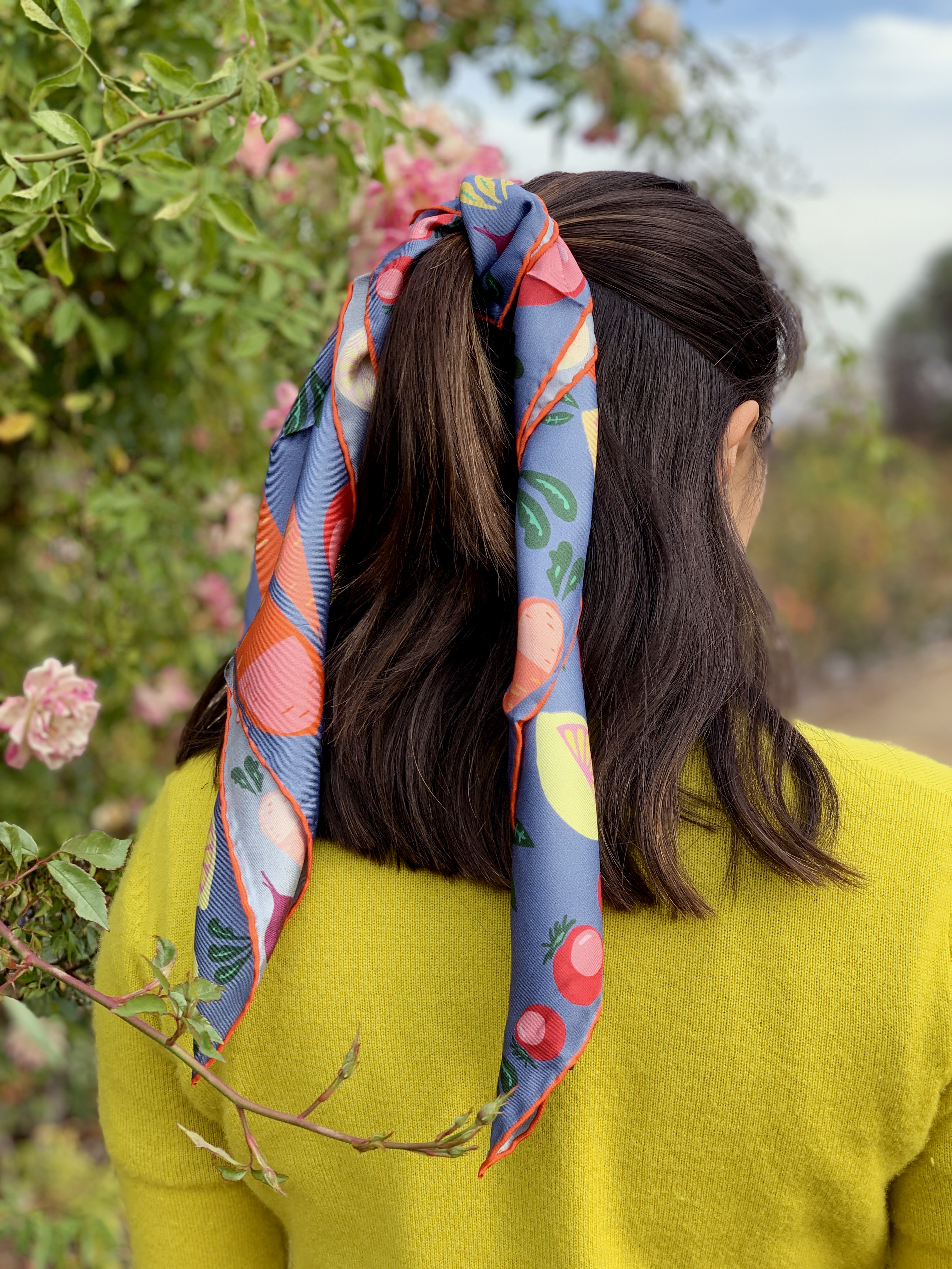 centinelle silk scarf